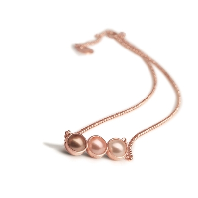 Misaki ezüst nyakék (QCRPSUNDOWN)