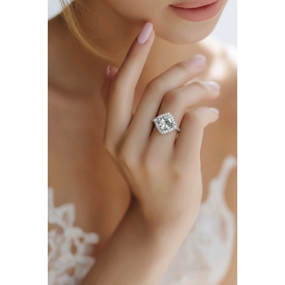 Ezüst gyűrű 58-as méret (R2169CGAM)