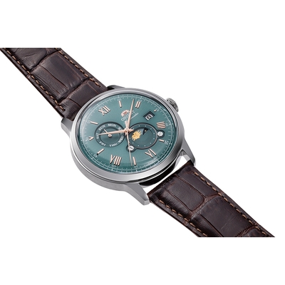 Orient Bambino Sun and Moon Automatic férfi óra (RAAK0805E30B)