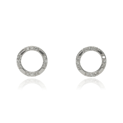 Fehér arany fülbevaló (RE16224W)