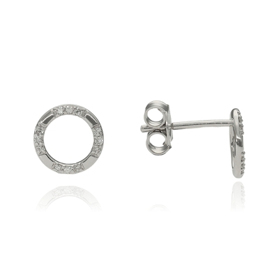 Fehér arany fülbevaló (RE16224W)