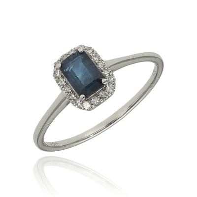 Fehér arany gyűrű 56-os méret (RR46085SAPW16-56)