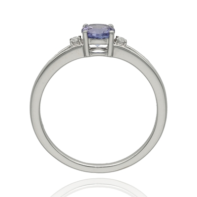 Fehér arany gyűrű 54-es méret (RR47693TNZW15-54)