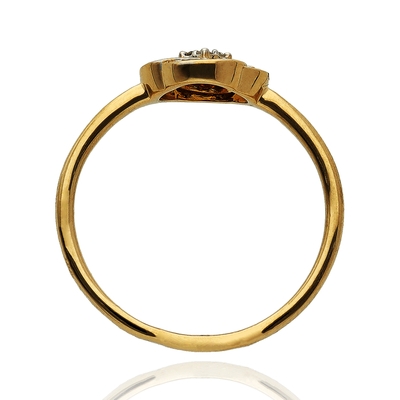 Arany gyűrű 51-es méret (RR57171Y12-51)