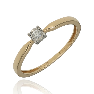 Arany gyűrű 52-es méret (RR662Y12-52)