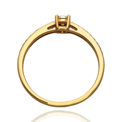 Arany gyűrű 53-as méret (RR796Y13-53)