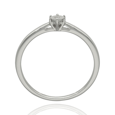 Fehér arany gyűrű 53-as méret (RR814W13-53)