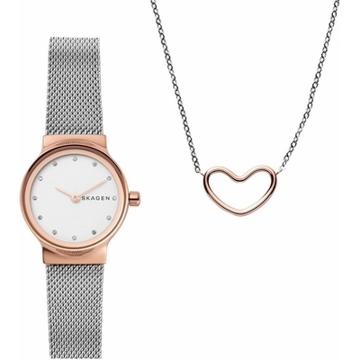 Skagen Freja női óra szett (SKW1101)