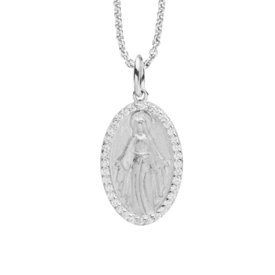 NANA KAY silver trends ezüst Szűz Mária nyakék (ST1295)