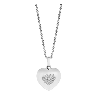 NANA KAY silver trends ezüst szív nyakék (ST764)