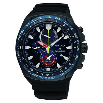 Seiko Prospex World Time Solar férfi óra (SSC551P1)