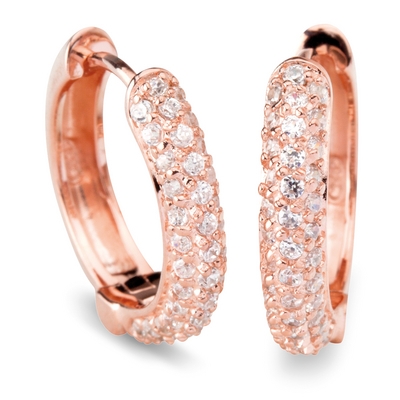 NANA KAY silver trends ezüst karika fülbevaló (ST1047)