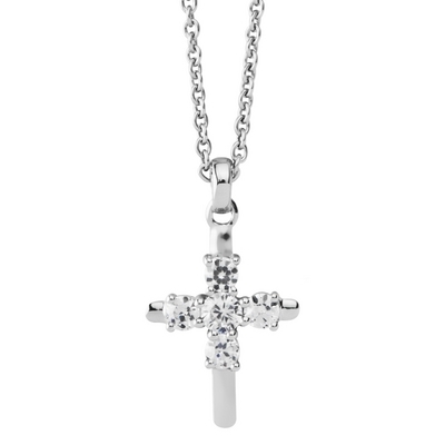 NANA KAY silver trends ezüst kereszt nyakék (ST1107)