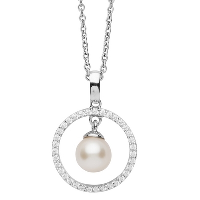 NANA KAY silver trends ezüst gyöngy nyakék (ST1112)