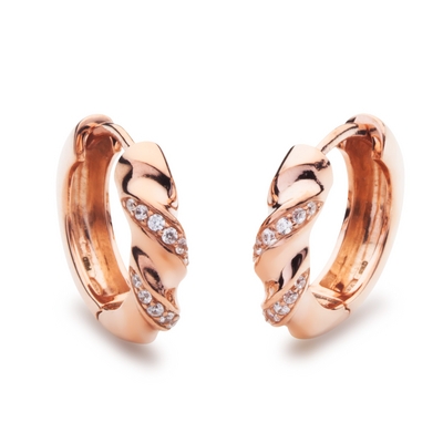 NANA KAY silver trends ezüst karika fülbevaló (ST1321)