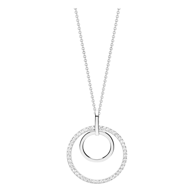 NANA KAY silver trends ezüst kör nyakék (ST847)