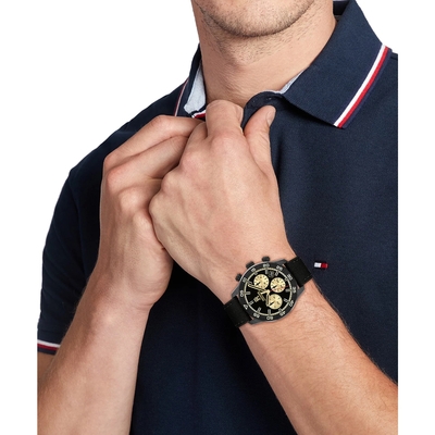Tommy Hilfiger TH85 Carbon férfi óra (TH1792182)