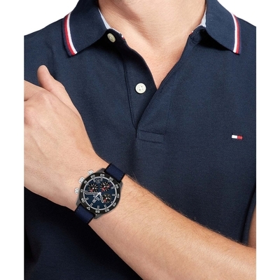Tommy Hilfiger TH85 Carbon férfi óra (TH1792183)