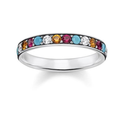 Thomas Sabo Sterling Silver gyűrű (TR2178-342-7-58)