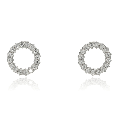 Fehér arany fülbevaló (UZ-EB1471-02_KT)