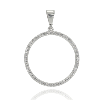 Fehér arany medál (UZ-PP1351-02_KT)