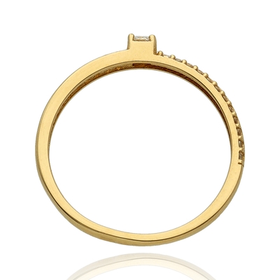 Arany gyűrű 51-es méret (VX5-VX4SZR0345FCZ-51)