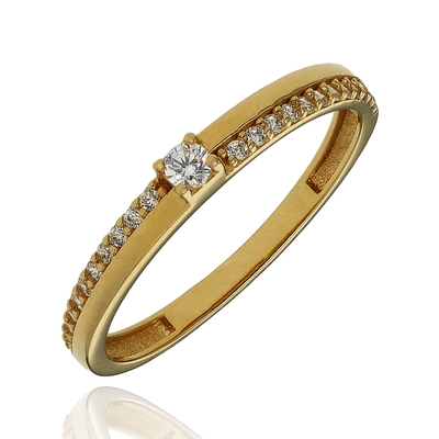 Arany gyűrű 51-es méret (VX5-VX4SZR0345FCZ-51)