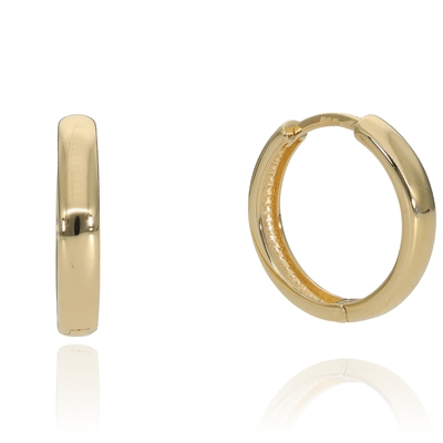 Arany karika fülbevaló (ZS-K-872-4_KT)