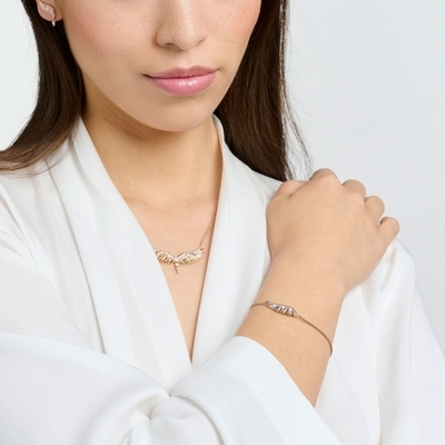 Thomas Sabo Főnix szárny karkötő 19 cm (A2070-323-9-L19)