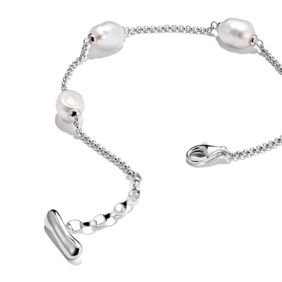 Thomas Sabo édesvízi gyöngy karkötő 19 cm (A2189-082-14-L19)