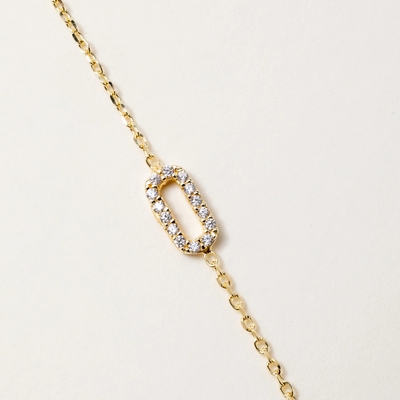 Alisia Rigel ezüst karkötő 18,5 cm (AL3647.01.000)