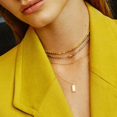 Alisia Mirror ezüst nyaklánc 45 cm (AL4209.01.000)