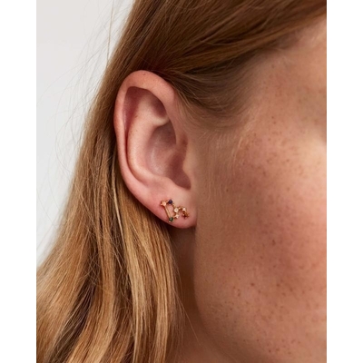 PD Paola Oroszlán csillagkép ezüst fülbevaló (AR01-408-U)