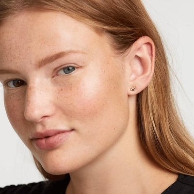 PD Paola Mérleg csillagkép ezüst fülbevaló (AR01-410-U)