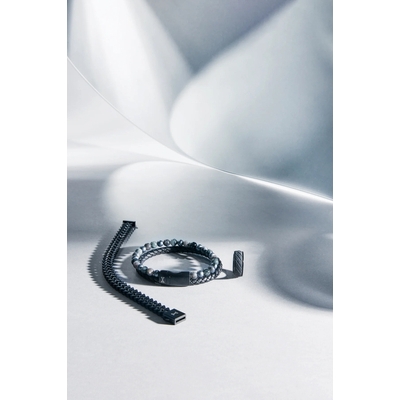 AZE Double V-Noir karkötő 22,5 cm (AZ-BM003-B-225)