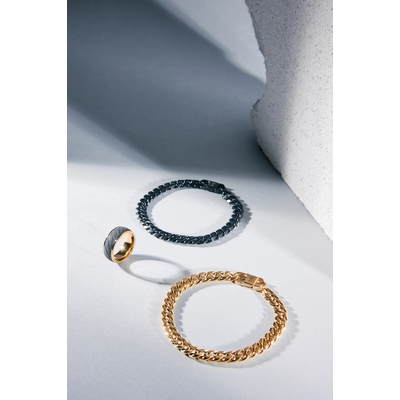 AZE Gourmette Eight karkötő 21,5 cm (AZ-BM007-C-210)