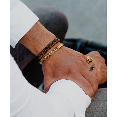 AZE Gourmette Eight karkötő 21,5 cm (AZ-BM007-C-210)