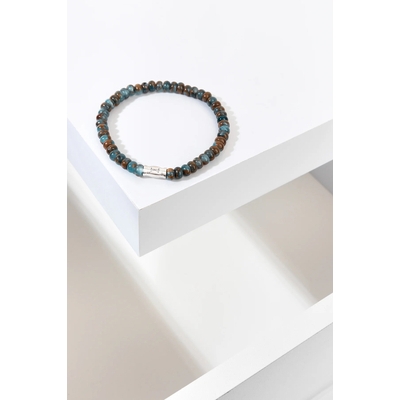 AZE Aqua Terra Oval ezüst karkötő 19 cm (AZ-BS616-A-190)