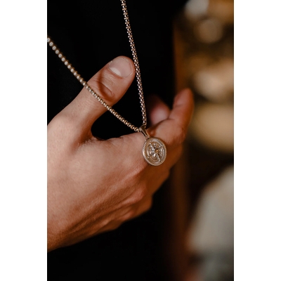 AZE Boussole Inox nyaklánc 80 cm (AZ-NL005-A-080)