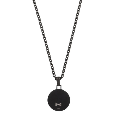 AZE Boussole Noir nyaklánc 80 cm (AZ-NL005-B-080)