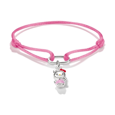 Thomas Sabo Hello Kitty charm Textil karkötővel (A2242-M07-9-L24) Thomas Sabo Hello Kitty charm Textil karkötővel (A2242-M07-9-L24)