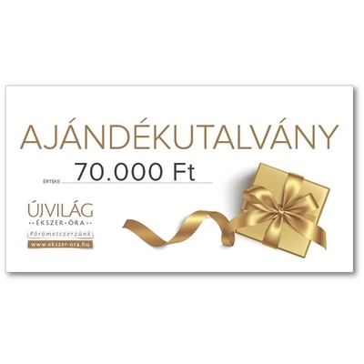 Online utalvány 70.000 Ft értékben (AJ70000)