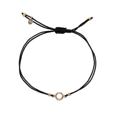 Alisia Basic Circle Wire karkötő (AL4238-Oro-Nero)