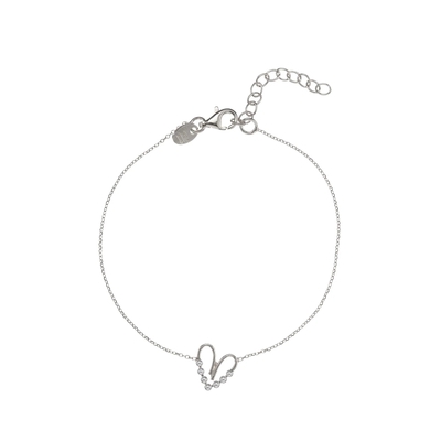 Alisia ezüst Pearly Heart karkötő (AL4781.02.000)