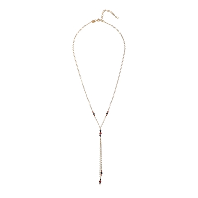 Alisia Burgundy ezüst nyaklánc 43 cm (AL5231.01.000)