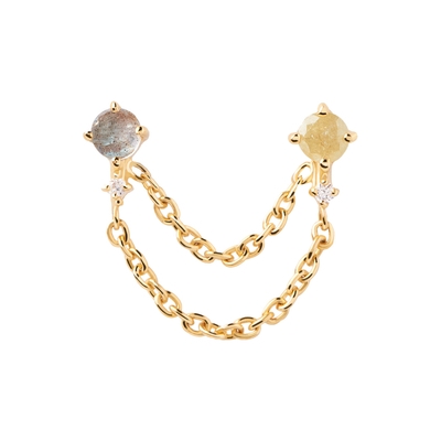 PD Paola Zena ezüst fél pár fülbevaló (AR01-600-U)