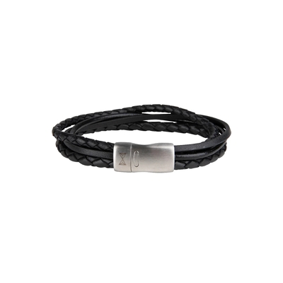 AZE Iron Four String Black karkötő 21 cm (AZ-BL003-A-210)