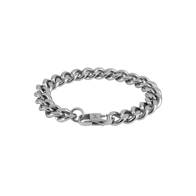 AZE Gourmette Full Flat Inox karkötő 21 cm (AZ-BM001-A-210)