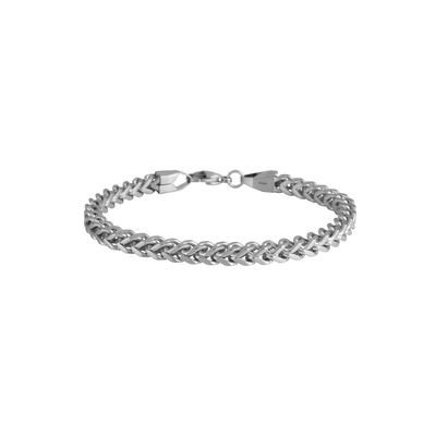 AZE Single V Inox karkötő 19,5 cm (AZ-BM004-A-195)