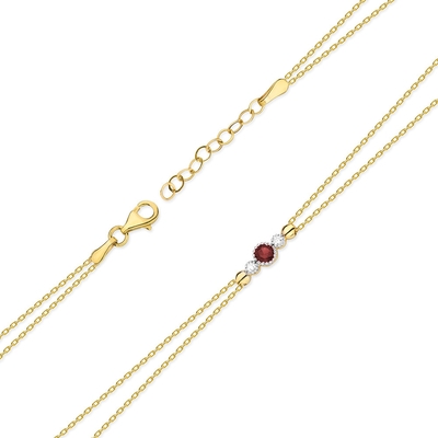 Sárga arany karlánc (B005-585-R0.15-YBD)